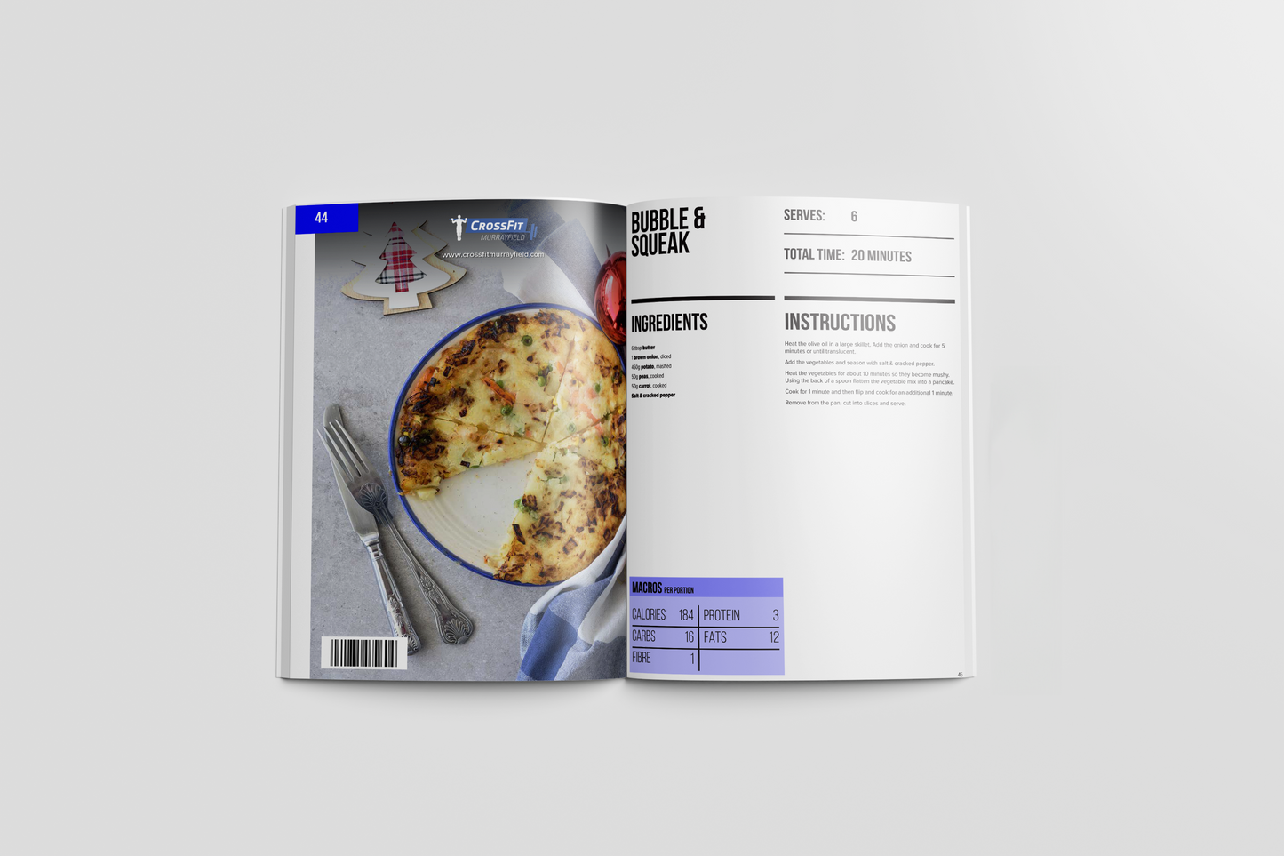 CrossFit Murrayfield Recipe Book - Christmas Edition