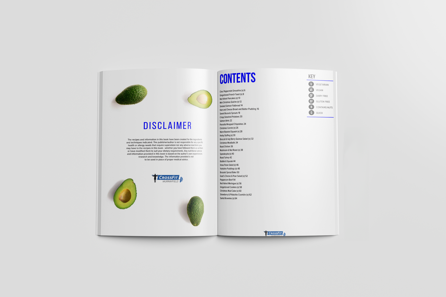 CrossFit Murrayfield Recipe Book - Christmas Edition