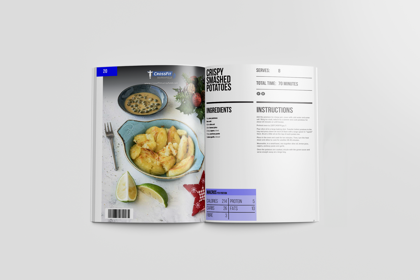 CrossFit Murrayfield Recipe Book - Christmas Edition