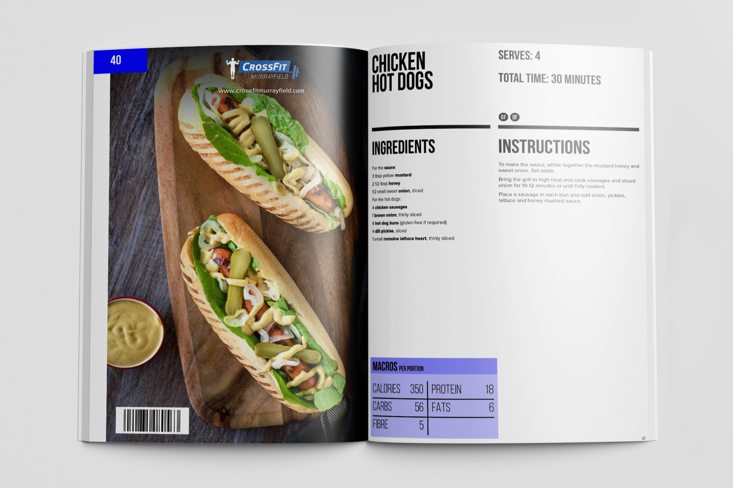 CrossFit Murrayfield Recipe Book 1